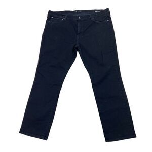 Madewell Jeans Men 40 X 30 Black Slim Straight Dark Denim Cotton Blend Punk Rock